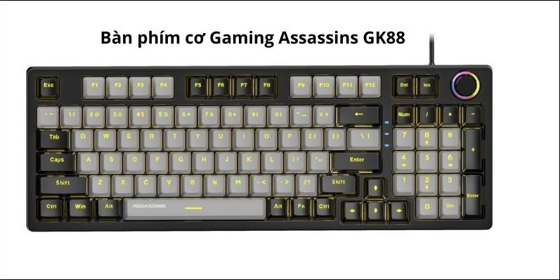 Điểm qua về bàn phím cơ Gaming Assassins GK88